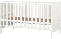 Germania Fehér tömörfa babaágy 70x140 cm Alkmaar - Germania