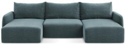 Makamii Türkiz kinyitható-tárolóhelyes sarokkanapé Kalena - Makamii - bonami - 830 440 Ft