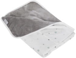 Roba Fehér-szürke pamut gyerek takaró 80x80 cm Strenenzauber - Roba