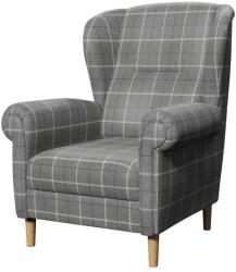 Ropez Szürke füles fotel Swan - Ropez