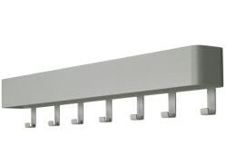 Spinder Design Szürkészöld fém fali fogas polccal 72 cm Dax Play - Spinder Design