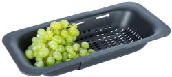 WENKO Black Outdoor Kitchen Sivo fekete bővíthető szűrőedény - Wenko