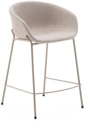 Kave Home Bézs bárszék (ülésmagasság 65 cm) Yvette - Kave Home