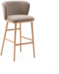 Kave Home Világosbarna bárszék (ülésmagasság 75, 5 cm) Ciselia - Kave Home