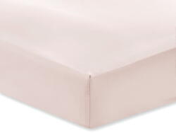 Bianca Classic rózsaszín pamut-szatén lepedő, 135 x 190 cm - Bianca