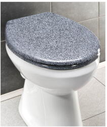 WENKO Premium Ottana WC-ülőke gránit dekorral, 45, 2 x 37, 6 cm - Wenko