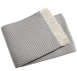 Euromant Tebas világosszürke pléd, 140 x 180 cm - Euromant