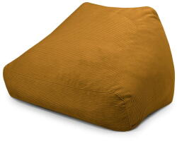 SLOWDOWN Mustársárga kordbársony babzsákfotel Sofa Snug - SLOWDOWN