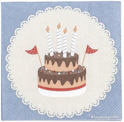 Bloomingville Mini Papír szalvéta szett 20 db-os Oscar - Bloomingville Mini