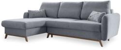 Miuform Scandic Lagom világosszürke kinyitható sarokkanapé, bal oldali - Miuform