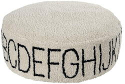 Lorena Canals Krémszínű gyerek babzsákfotel ABC - Lorena Canals