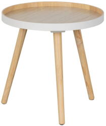 WOOOD Sasha tárolóasztal fehér részletekkel - WOOOD