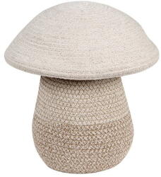 Lorena Canals Bézs textil játéktároló kosár ø 23x27 cm Mushroom - Lorena Canals