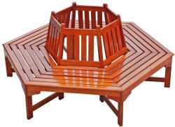 Garden Pleasure Barna tömörfa kerti pad Ontario - Garden Pleasure