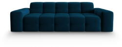 Micadoni Sötétkék bársony kanapé 222 cm Kendal - Micadoni Home