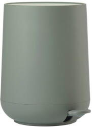 ZONE Sötétzöld műanyag pedálos szemetes 5 l Nova - Zone