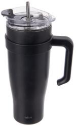 Orion Fekete termobögre szívószállal 1, 2 l Termo - Orion