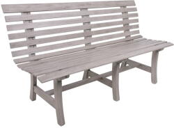 Garden Pleasure Szürke tömörfa kerti pad Mandalay - Garden Pleasure