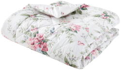 Catherine Lansfield Krémszínű steppelt ágytakaró 200x200 cm Bridgerton Penelope Floral - Catherine Lansfield