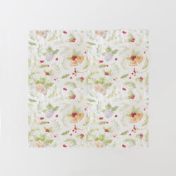 Linen Tales Merry 2 db-os karácsonyi len szalvéta szett, 40 x 40 cm - Linen Tales