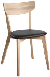 Rowico Home Ami barna tölgyfa étkezőszék fekete ülőrésszel - Rowico