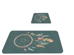 Mila Home Zöld fürdőszobai kilépő szett 2 db-os 60x100 cm - Mila Home - bonami - 9 920 Ft