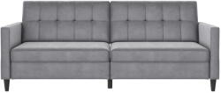 Støraa Világosszürke bársony kanapé 203 cm Hartford - Støraa
