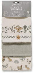 Cooksmart ® Pamut konyharuha szett 3 db-os 45x65 cm Country Animals - Cooksmart ®