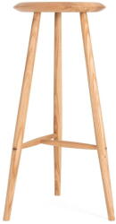 Gazzda Natúr színű tölgyfa bárszék (ülésmagasság 75 cm) Blanc - Gazzda