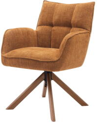 Unique Furniture Narancssárga kárpitozott étkezőfotel szett 2 db-os Marilla - Unique Furniture