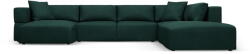 Milo Casa Zöld sarokkanapé (jobb oldali-"U" alakú) Esther - Milo Casa