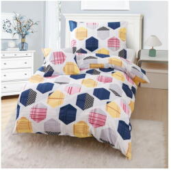 My House Egyszemélyes háromrészes mikroszatén ágyneműhuzat 140x200 cm Amelie - My House