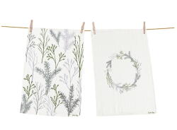 Butter Kings Pamut konyharuha szett 2 db-os 50x70 cm Christmas Twigs - Butter Kings