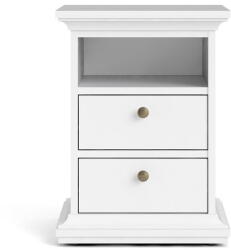 Tvilum Fehér éjjeliszekrény Paris - Tvilum