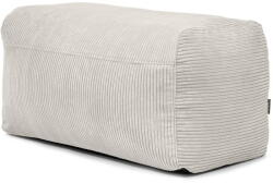 SLOWDOWN Krémszínű kordbársony babzsákfotel Plus 100 Lounge - SLOWDOWN