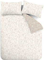 Bianca Bézs egyszemélyes flanel ágyneműhuzat 135x200 cm Floral Toile - Bianca