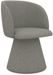 makamii Szürke kárpitozott étkezőfotel Maia - Makamii