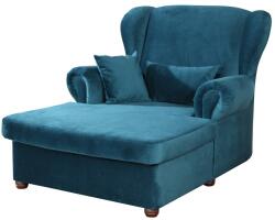 Ropez Kék bársony heverő Lord - Ropez