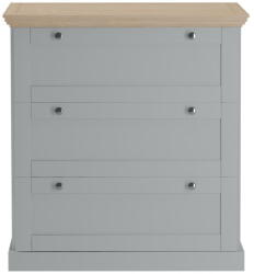 Støraa Szürke magas komód 75x80 cm Binz - Støraa