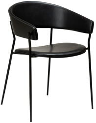 DAN-FORM Matt fekete karfás étkezőfotel Crib - DAN-FORM Denmark