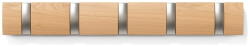 Umbra Natúr színű kőrisfa fali fogas Flip - Umbra - bonami - 12 317 Ft
