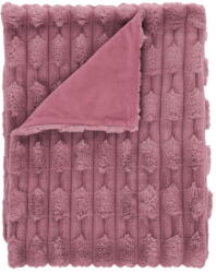 Bianca Rózsaszín mikroplüss takaró 150x200 cm Carved Fur - Bianca