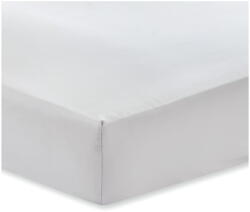 Bianca Classic szürke pamut-szatén lepedő, 135 x 190 cm - Bianca