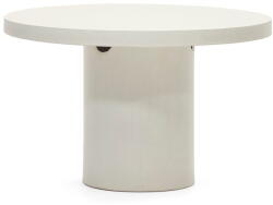 Kave Home Beton kerek kerti étkezőasztal ø 120 cm Aiguablava - Kave Home