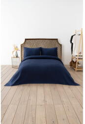 Mijolnir Sötétkék ágytakaró 200x220 cm Waffle - Mijolnir