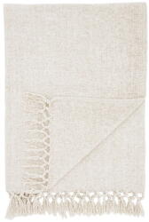 Catherine Lansfield Krémszínű zsenília takaró 130x170 cm Wilson - Catherine Lansfield