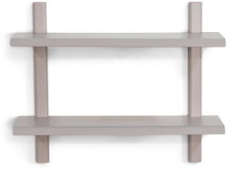 Spinder Design Szürkésbézs többszintes fém fali polc 60 cm Hola - Spinder Design