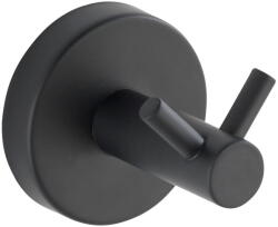 Wenko Matt fekete fali rozsdamentes acél akasztó Bosio - Wenko - bonami - 5 390 Ft