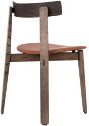 GAZZDA Barna-konyakbarna tölgyfa étkezőszék szett 2 db-os Nora - Gazzda
