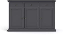 Tvilum Szürke alacsony komód 144x92 cm Paris - Tvilum